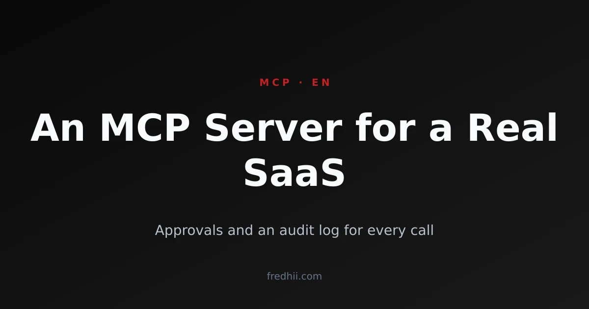 An MCP Server for a Real SaaS: How HitZero Lets Club Owners Run Their Club from Claude
